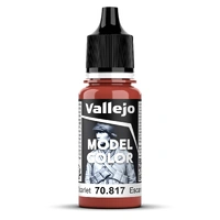 Vallejo - Model Colour - Scarlet 18ml