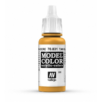 Vallejo Model Colour - Tan Glaze 17 ml Old Formulation