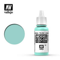 Vallejo Model Colour - Verdigris Glaze 17 ml Old Formulation