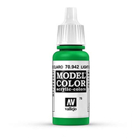 Vallejo Model Colour - Light Green 17 ml Old Formulation