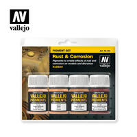 Vallejo - Pigments - Set Rust & Corrosion 35ml