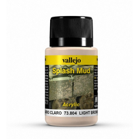 Vallejo - Weathering Effects - Light Brown Splash Mud 40 ml