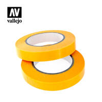 Vallejo - Hobby Tools - Precision Masking Tape 10mmx18m - Twin Pack