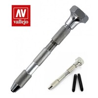 Vallejo - Hobby Tools - Pin vice - double ended; swivel top