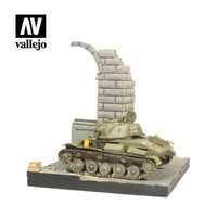 Vallejo - Scenics Bases 1/35 -German Ruined Building