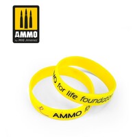 Ammo by MIG - Merchandise - Ammo For Life Foundation Bracelet – 170;00 Mm (Yellow) Small