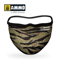 Ammo by MIG - Merchandise - Ammo Face Mask "Tiger Camo" (Hygienic Protective Mask 100% Polyester)