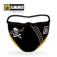 Ammo by MIG - Merchandise - Ammo Face Mask "Jolly Rogers" (Hygienic Protective Mask 100% Polyester)