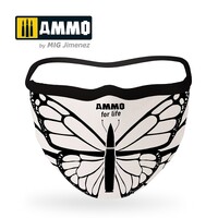 Ammo by MIG - Merchandise - Ammo For Life Face Mask "Butterfly"