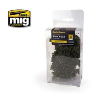 Ammo by MIG - Dioramas - Fine Bush – Dark Green