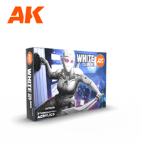 AK Interactive - 3 Gen Sets - White Colors