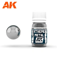 AK Interactive - Metallics - Xtreme Metal Polished Aluminium  35ml