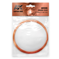 Ak Interactive - Accessories - Copper Wire 0.60mm X 5 Meters Original Color