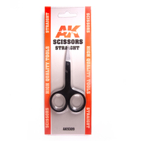 Ak Interactive - Tools  - Scissors Straight. (Special Photoetched)