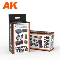 AK Interactive - Resins - Wargame Resin Scenery  - Party Time Set Wargame (Resin 30-35mm)