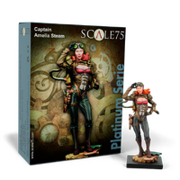 Scale 75 - Figures - Platinum - Captain Amelia Steam 75mm