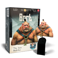 Scale 75 - Busts - The Chronicles of Run - Bort; The Iron Butcher 1:12