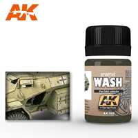 AK Interactive - Weathering Products - Africa Korps Wash 35ml