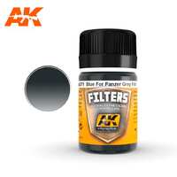 AK Interactive - Weathering Products - Filter for Panzer Grey Vehicles 35ml