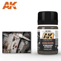 AK Interactive - Weathering Products - Interior Streaking Grime 35ml