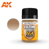 AK Interactive - Weathering Products - Light Filter for Wood 35ml 35ml