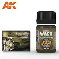 AK Interactive - Weathering Products - Dark Yellow Wash 35ml