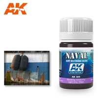 AK Interactive - Weathering Products - Streaking Grime For Light Grey Ships 35ml