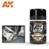 AK Interactive - Weathering Products - Aircraft Engine Oil 35ml