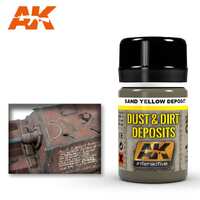 AK Interactive - Weathering Products - Sand Yellow Deposit 35ml