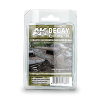 Ak Interactive - Weathering Sets  - Decay & Abandoned Weathering Set