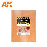 AK Interactive - Building Materials - Cork Sheets Fine Grained 200x300x2mm