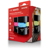 iSound Bluetooth Fire Waves Speaker - Black