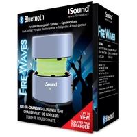 iSound Bluetooth Fire Waves Speaker - Silver