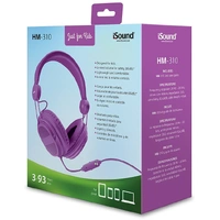 iSound HM-310 Wired Headphone - Purple