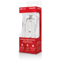 iSound Wired EM-60 Earbuds - White