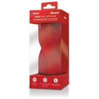 iSound Bluetooth Twist Mini Speaker - Red