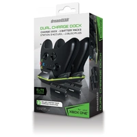 XB1 dreamGEAR Dual Charge Dock Elite Compatible - Black