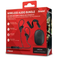 iSound Bluetooth Wireless Audio Bundle - Black