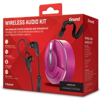 iSound Bluetooth Wireless Audio Kit - Pink