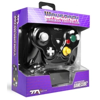 NGC Gamecube Wireless Wavedash 2.4GHZ Controller - Black