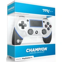 PS4 TTX Tech Champion Wireless Controller - White