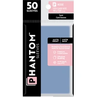 Phantom Sleeves: Rose Size (70mm x 120mm) - Matte/Matte (50)