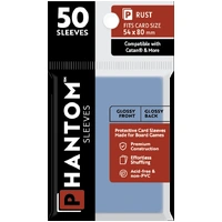 Phantom Sleeves: Rust Size (54mm x 80mm) - Gloss/Gloss (50)