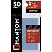 Phantom Sleeves: Rust Size (54mm x 80mm) - Matte/Matte (50)