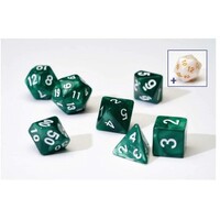 Sirius Dice - Pearl Green Acrylic Dice Set 7