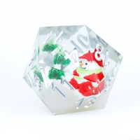 Sirius Dice - Snowman Scenic Large D20