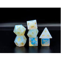 Level Up Dice: Festive Opalite