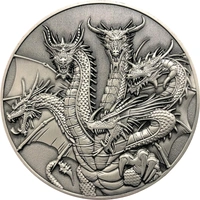 Five-Headed Dragon Goliath Coin (Do not sell on Amazon)