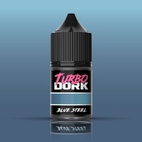 Turbo Dork - Blue Steel Metallic Acrylic Paint 22ml Bottle