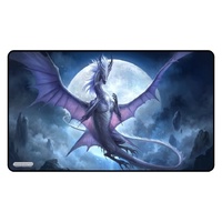 GamerMats: White Dragon of the Night - Playmat